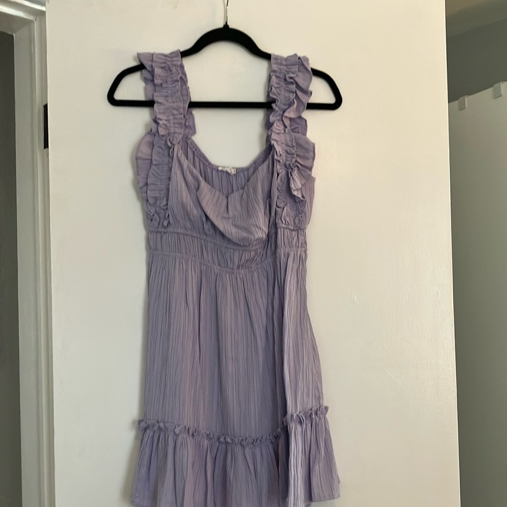 Lush Lavender Pleated Top